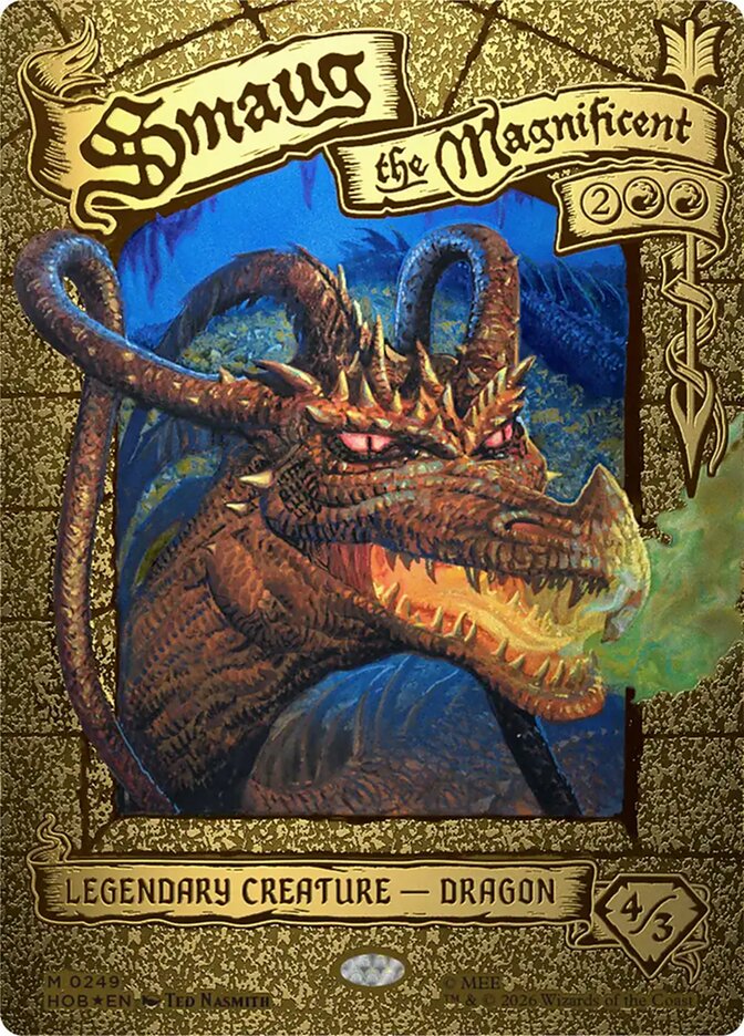Smaug the Magnificent (Borderless)