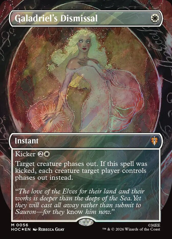Galadriel's Dismissal (Borderless) (Surge Foil) - Magic: The Gathering