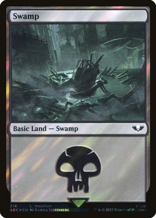 Swamp (314) (Surge Foil) - Magic: The Gathering