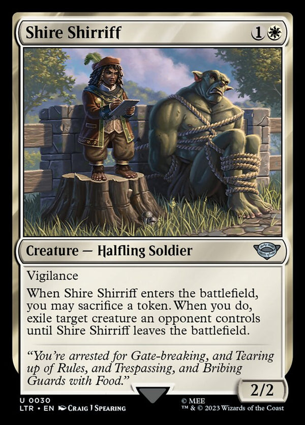Shire Shirriff - Magic: The Gathering
