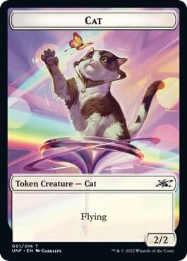 Cat // Treasure (13) Double-sided Token