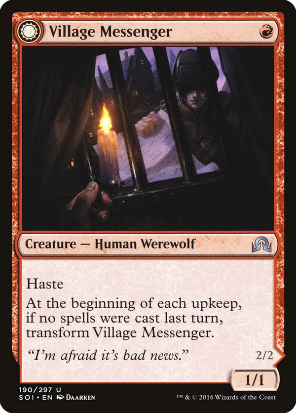 Village Messenger - Magic: The Gathering