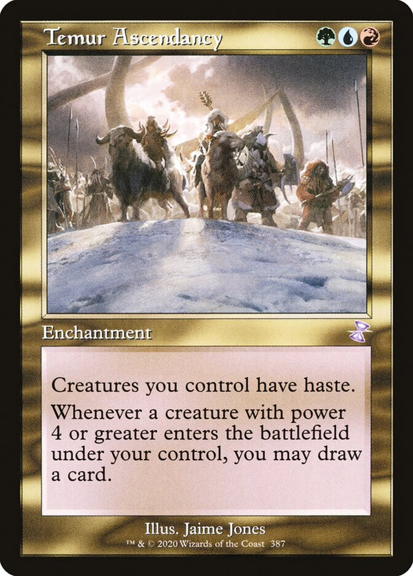 Temur Ascendancy - Magic: The Gathering