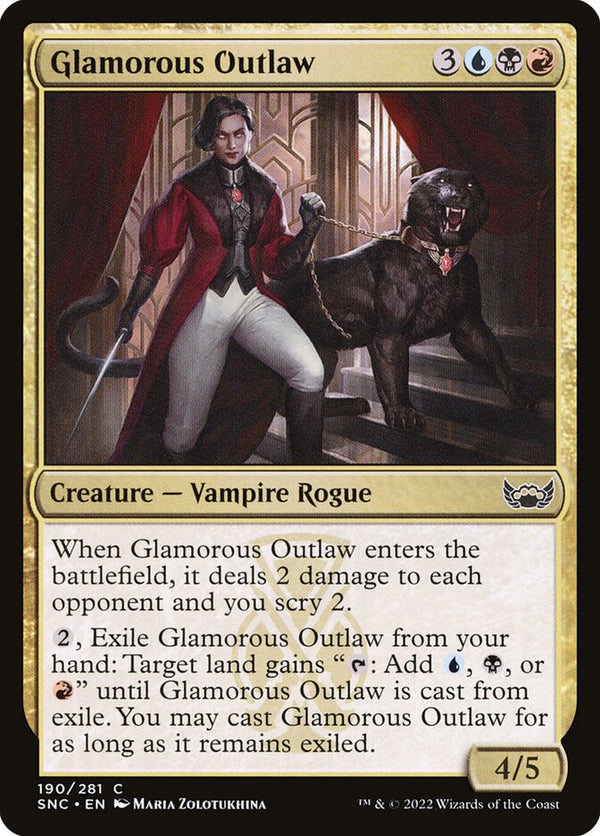 Glamorous Outlaw - Magic: The Gathering