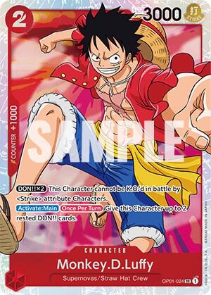 Monkey.D.Luffy (024) - One Piece Card Game