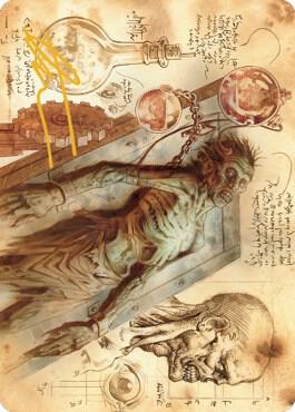 Ashnod's Altar Art Card (Gold-Stamped Signature)