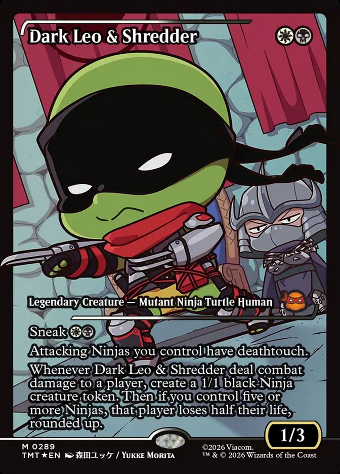 Dark Leo & Shredder (Showcase)