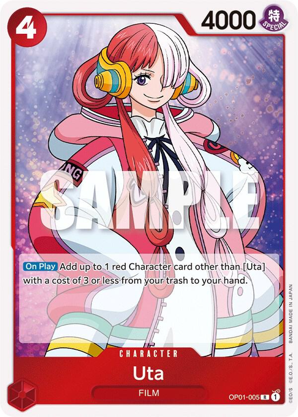 Uta (OP01-005) - One Piece Card Game