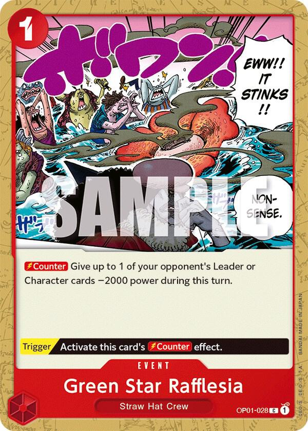 Green Star Rafflesia - One Piece Card Game