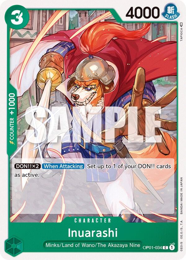 Inuarashi - One Piece Card Game