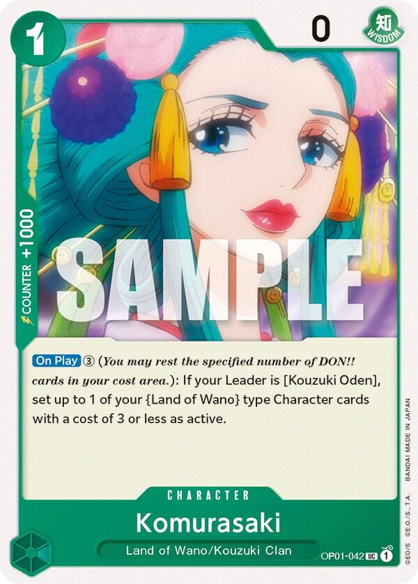 Komurasaki - One Piece Card Game