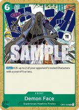 Demon Face - One Piece Card Game