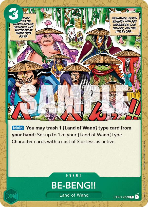 BE-BENG!! - One Piece Card Game