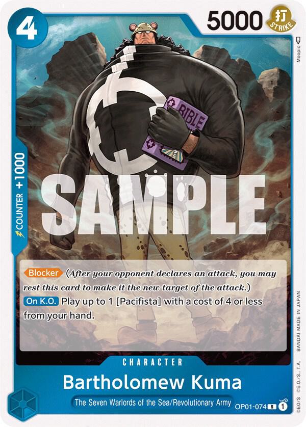 Bartholomew Kuma - One Piece Card Game