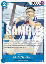 Mr.3 (Galdino) - One Piece Card Game