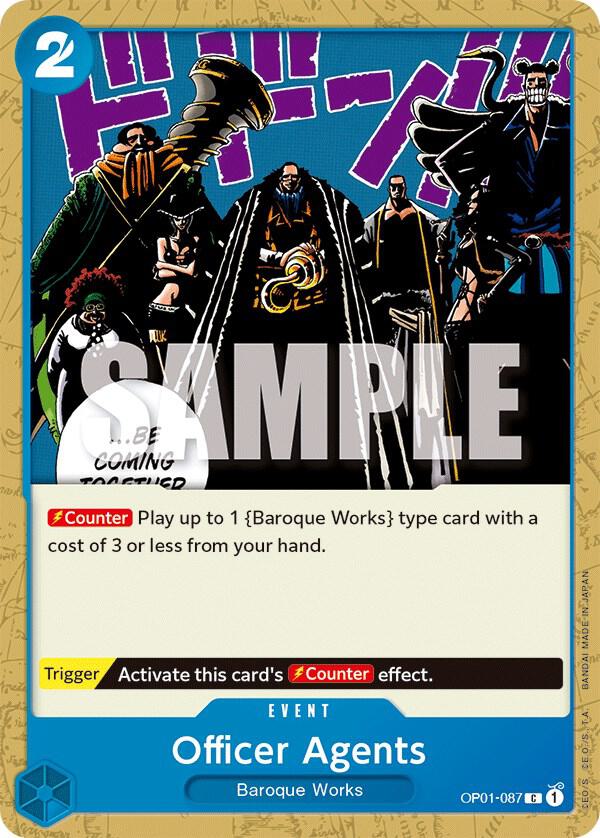 Officer Agents - One Piece Card Game