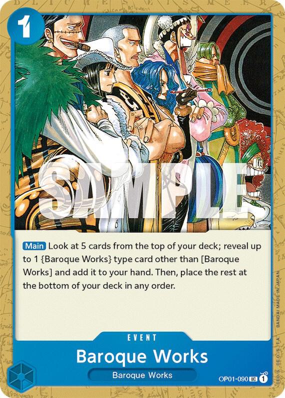 Baroque Works - One Piece Card Game