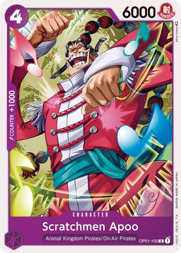 Scratchmen Apoo - One Piece Card Game