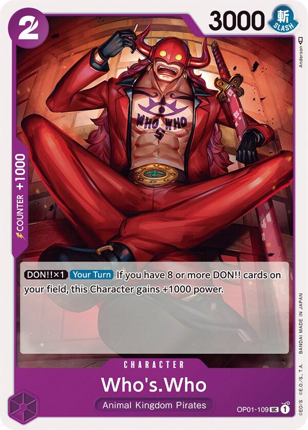 Who's.Who - One Piece Card Game