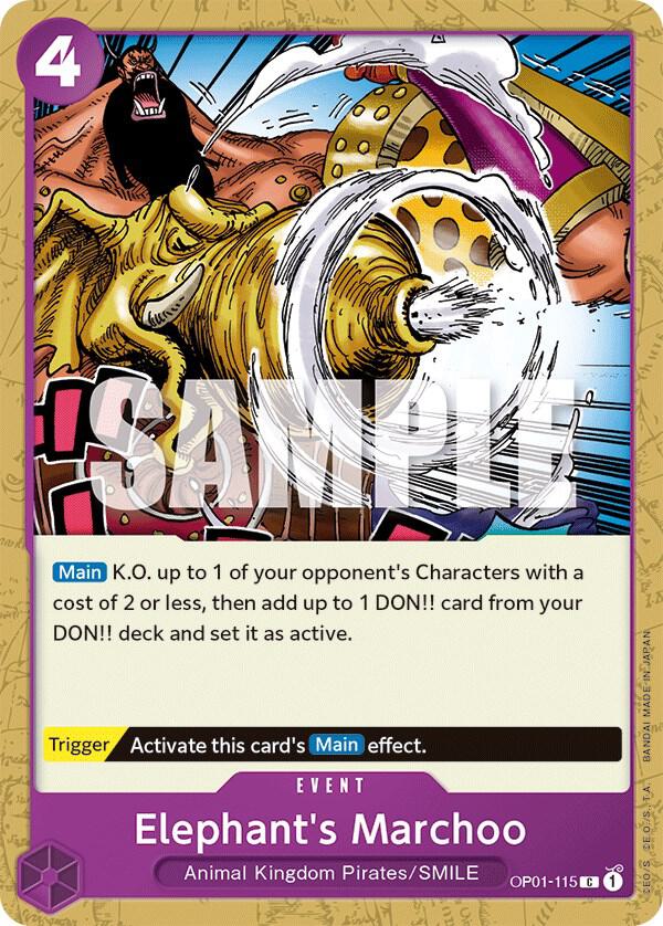 Elephant's Marchoo - One Piece Card Game
