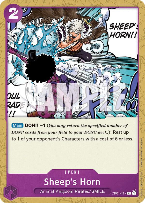 Sheep's Horn - One Piece Card Game