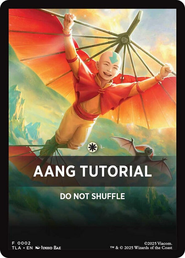 Aang Tutorial Theme Card - Magic: The Gathering
