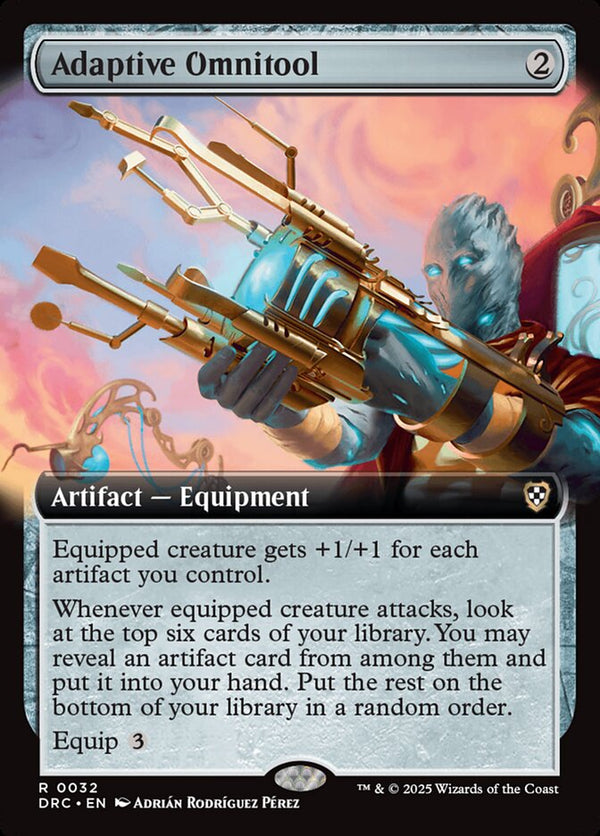 Adaptive Omnitool (Extended Art) - Magic: The Gathering