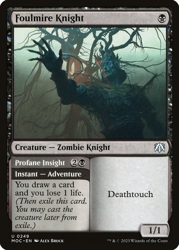 Foulmire Knight - Magic: The Gathering