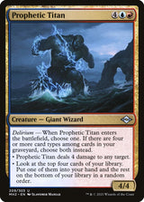 Prophetic Titan - Magic: The Gathering