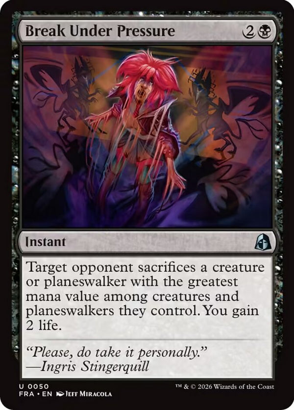 Break Under Pressure (FRA 50) - Magic: The Gathering