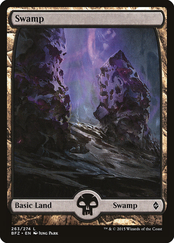 Swamp (263) - Full Art - Magic: The Gathering