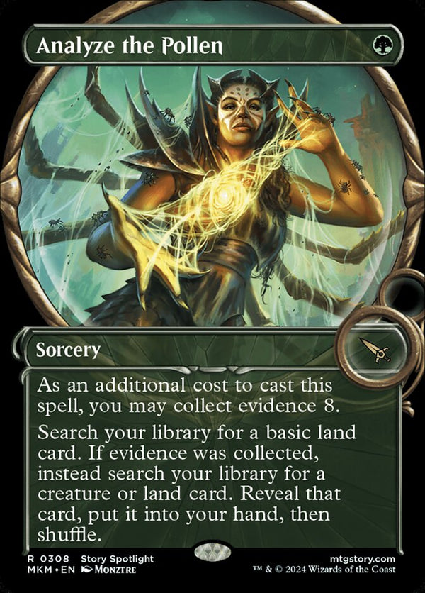 Analyze the Pollen (Showcase) - Magic: The Gathering