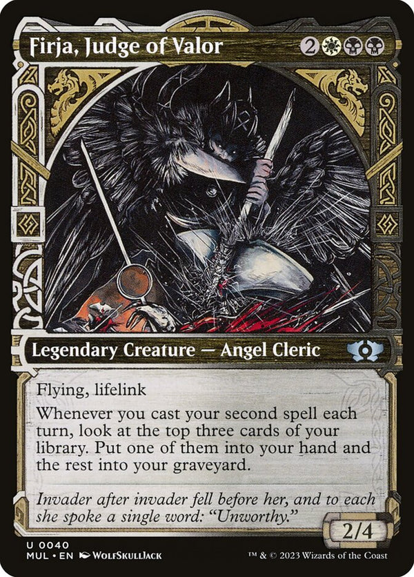 Firja, Judge of Valor - Magic: The Gathering