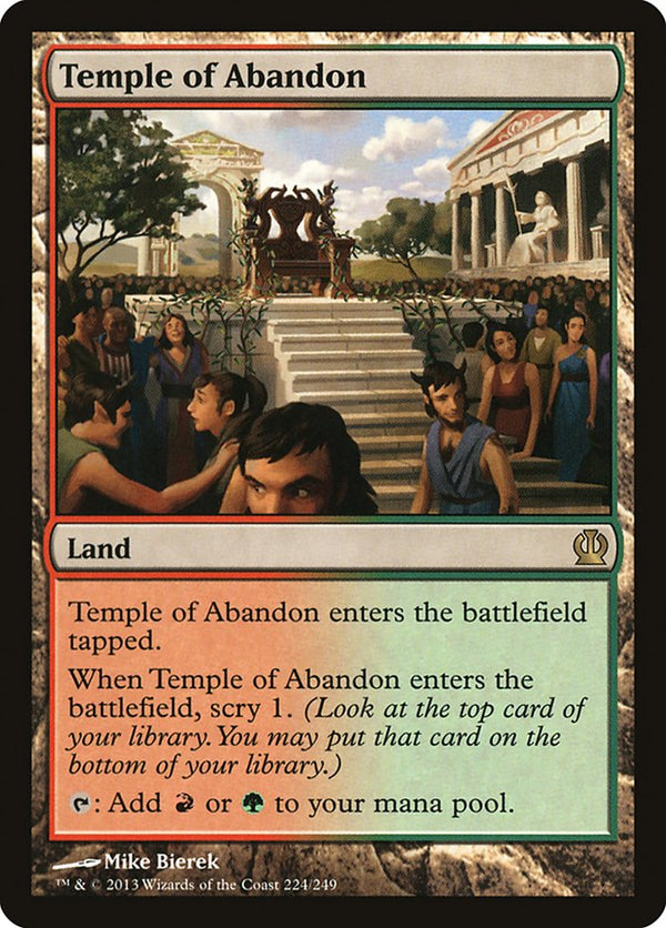 Temple of Abandon - Magic: The Gathering