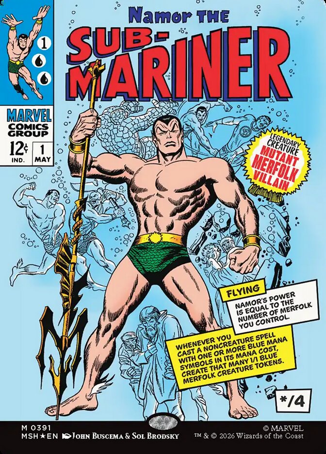 Namor The Sub-Mariner (Borderless) (391)