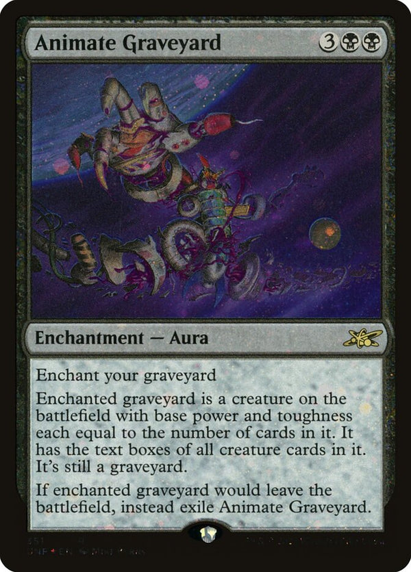 Animate Graveyard (Galaxy Foil) - Magic: The Gathering