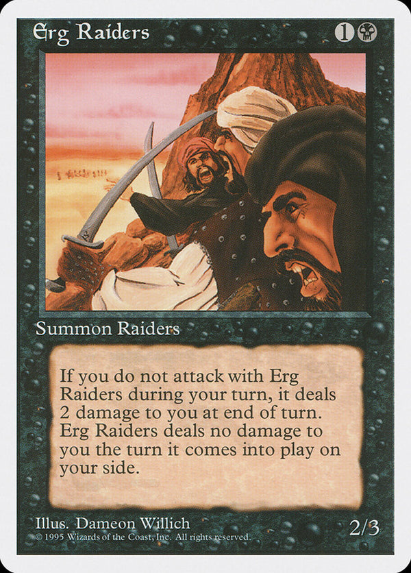 Erg Raiders - Magic: The Gathering