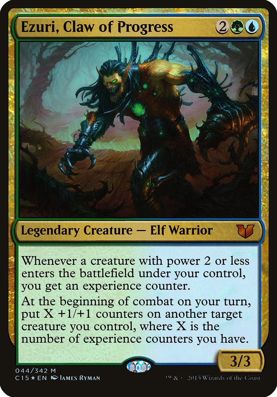 Ezuri, Claw of Progress (Commander 2015)