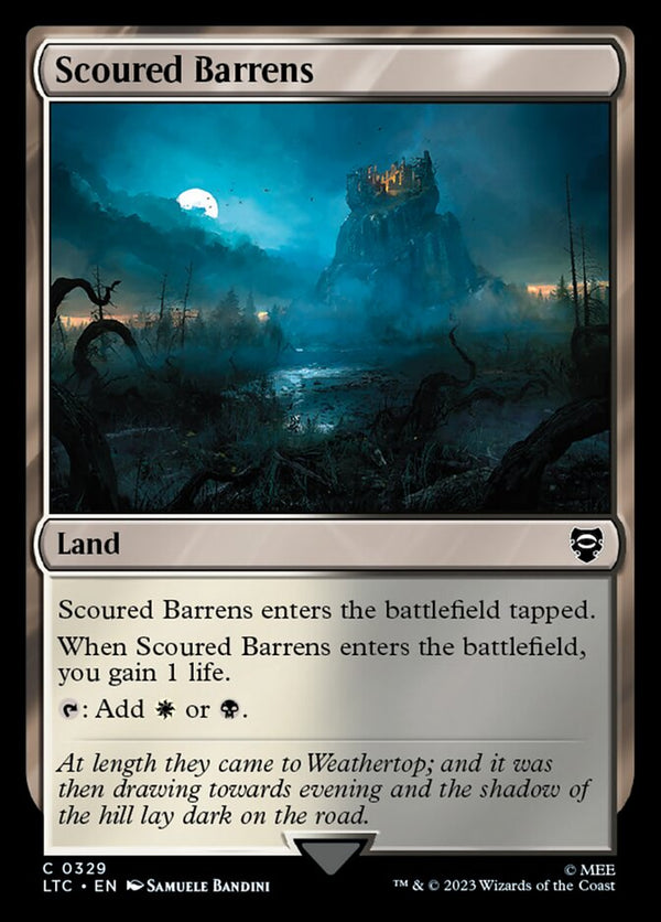 Scoured Barrens - Magic: The Gathering