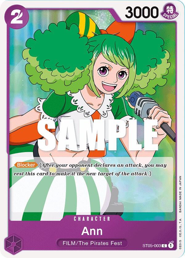 Ann - One Piece Card Game