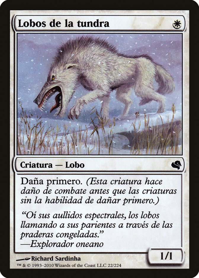 Tundra Wolves (Spanish) - "Lobos de la tundra"
