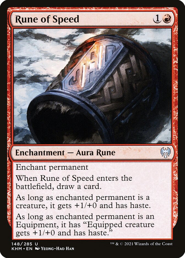 Rune of Speed - Magic: The Gathering