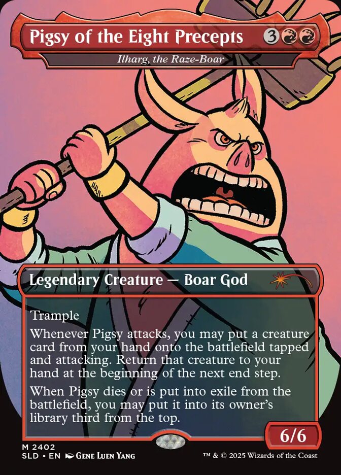 Pigsy of the Eight Precepts - Ilharg, the Raze-Boar