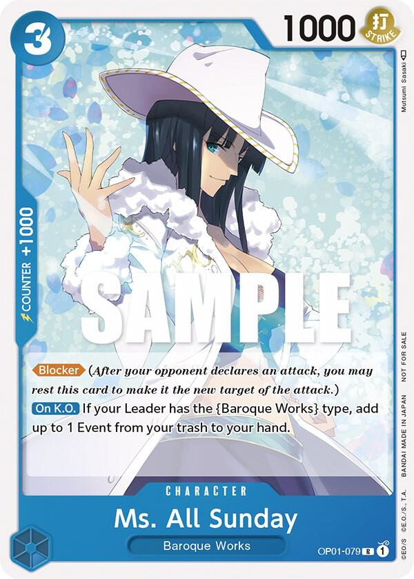 Ms. All Sunday (Promotion Pack 2023) - One Piece Card Game