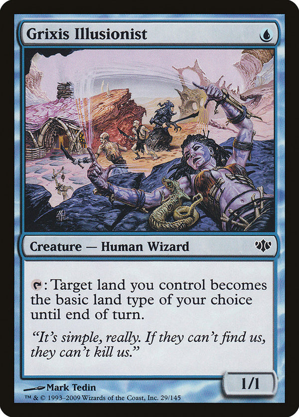 Grixis Illusionist - Magic: The Gathering