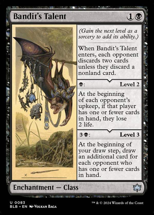 Bandit's Talent - Magic: The Gathering