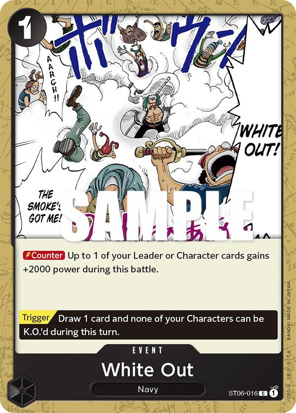 White Out - One Piece Card Game