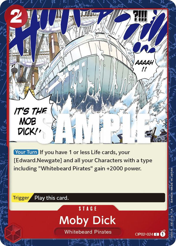 Moby Dick - One Piece Card Game