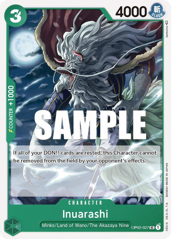 Inuarashi - One Piece Card Game