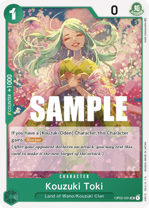 Kouzuki Toki - One Piece Card Game